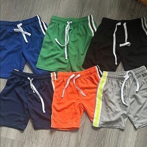 NWOT Bundle of 6 Toddler 3T Tie-Waist Jersey Shorts